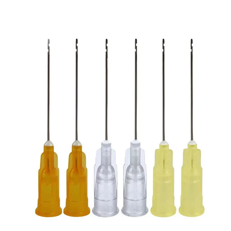 Hot Sale 2 Holes Disposable Side Vent Plastic Endo Irrigation Needle
