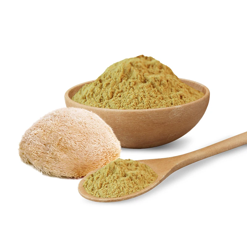 Custom Bulk 10:1 Hericium Erinaceus Mushroom Extract Powder Organic 50:1 Lions Mane Mushroom Dual Extract Powder