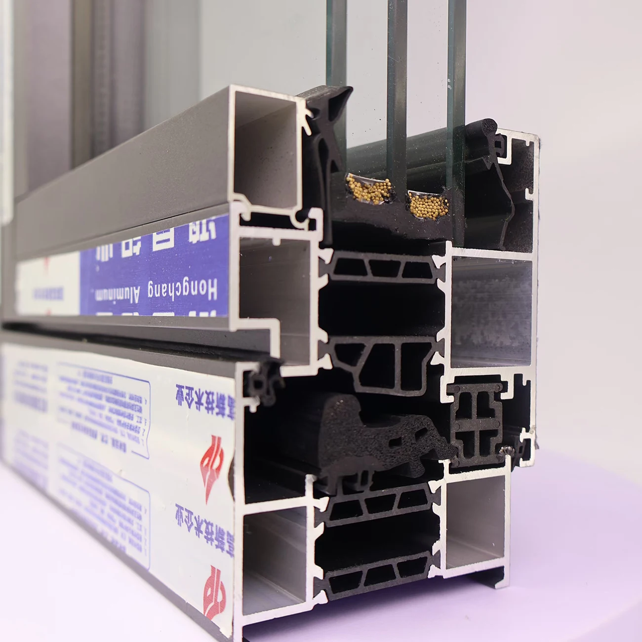 China Factory Directly Thermal Break Low-e Powder Coated Black Aluminium Windows Custom Casement Aluminum Window Glass Window