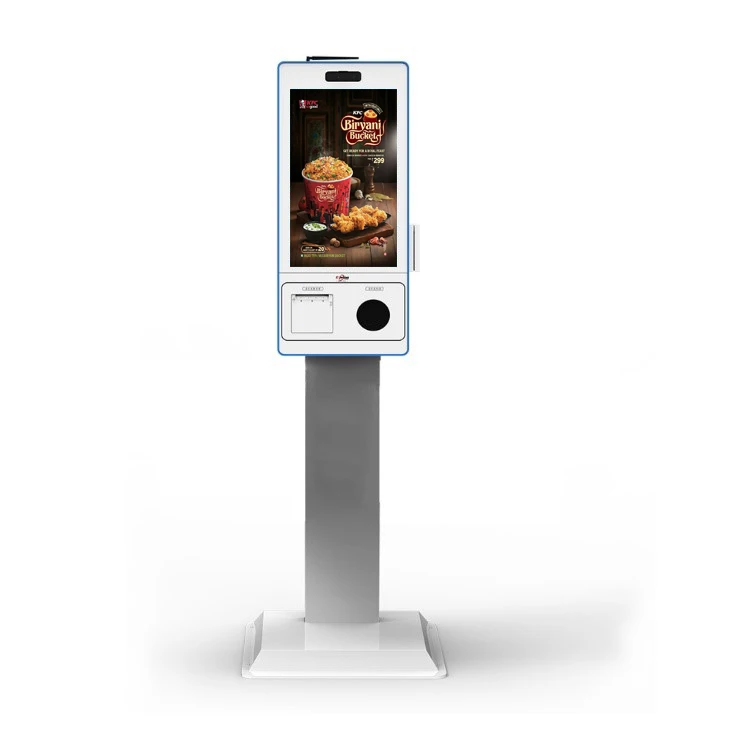 New Design Metal Cash Cards Self-Service Query Ordering Self Service Pay Kiosks With Camara