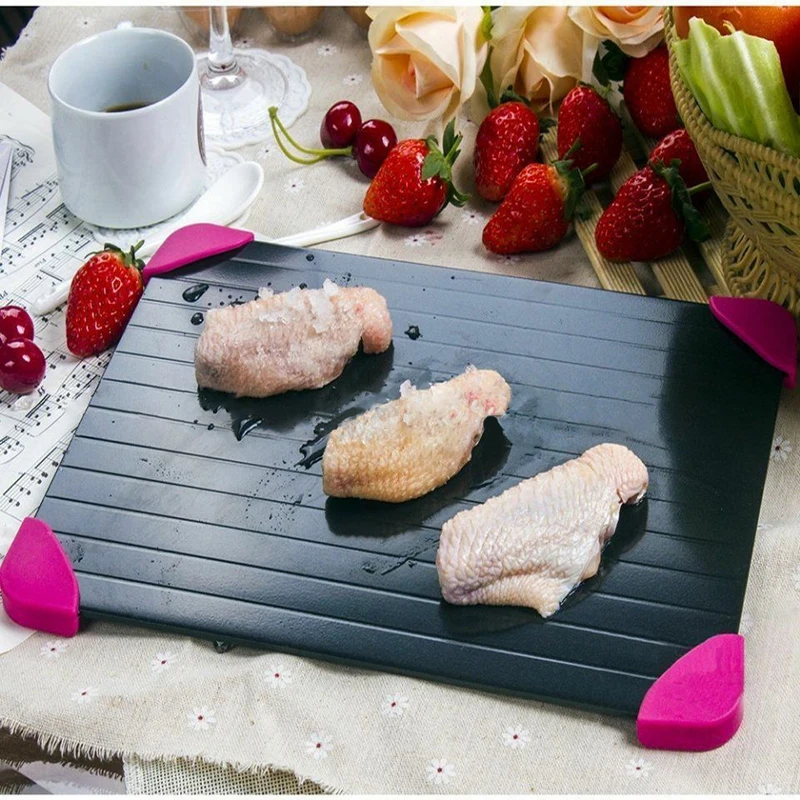 Инструменты для мяса и птицы мясорасширители Обжимные устройства кухонные аксессуары инструменты металлическая пластина размораживания поднос