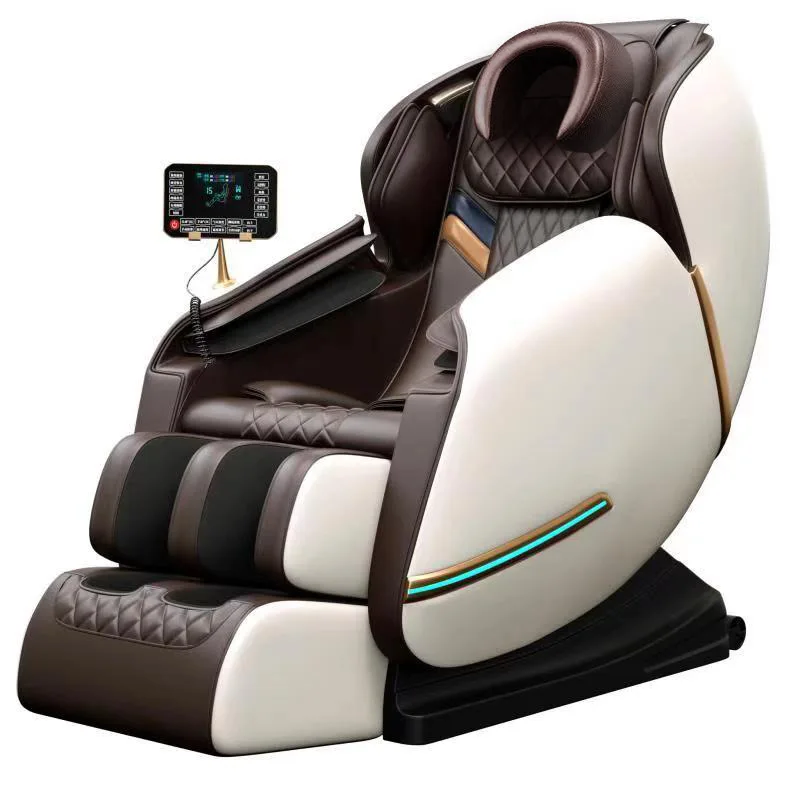 SL Track Full Body Massager Chair 4D Zero Gravity Folding Recliner 3D Massage Chair