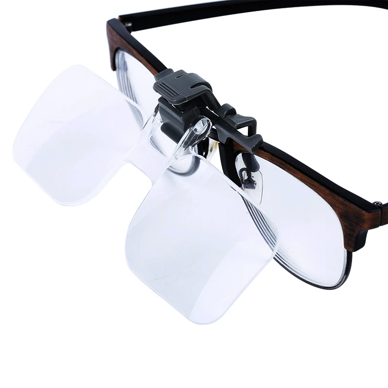 Линзы с зажимом на голове увеличительное стекло без ручки 19156