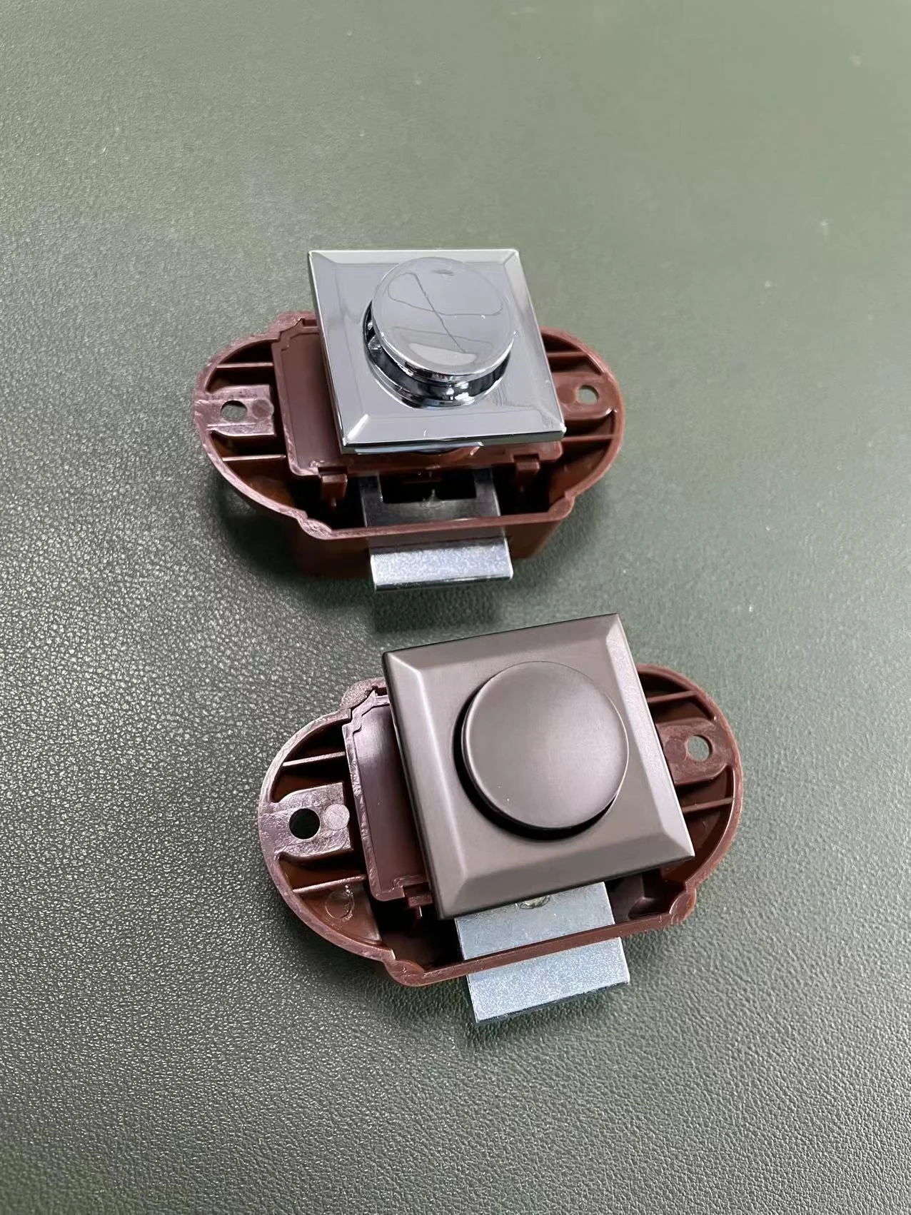 TYTXRV Mini Push Button Drawer Cupboard Catch Lock Camper Lock Push Button Door Latch For Rv Caravan Cabinet 10pcs/Box