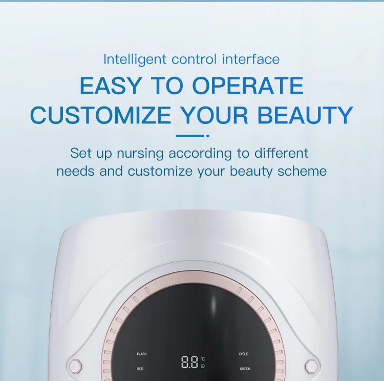 Professional 4 Color PDT LED Light Therapy Machine Red light Therapy LED Facial and Body Dome Beauty Instrument SPA Capsule