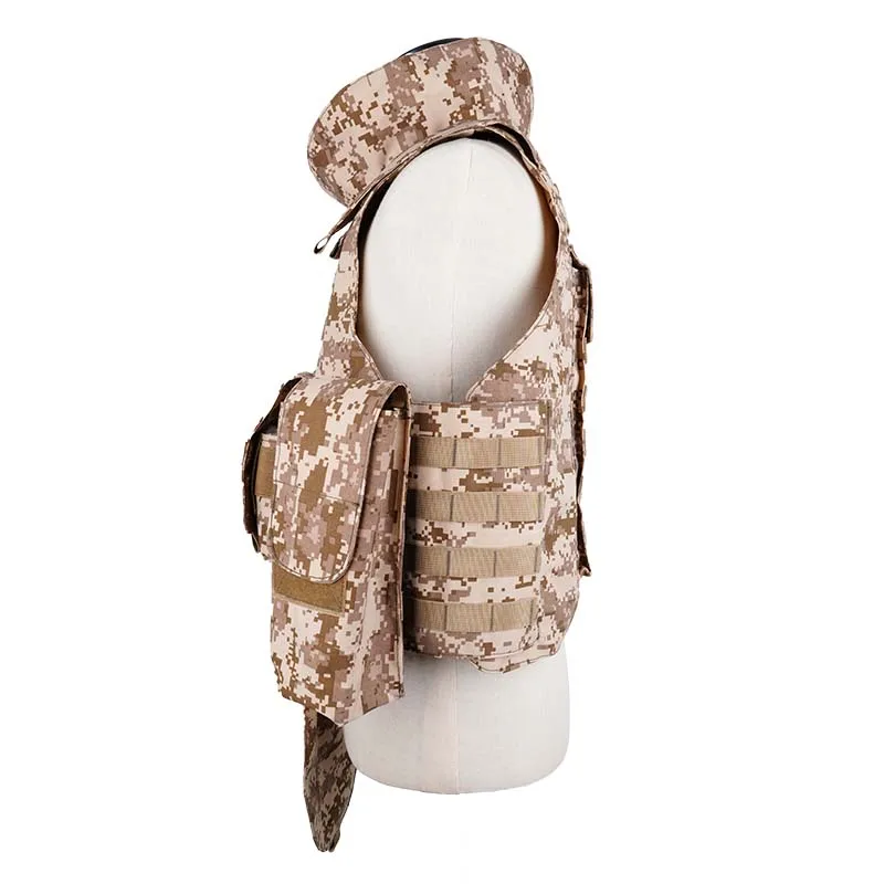 H Win Full Body High Density Oxford Vest Uhmwpe Fiber Multifunctional Tactical Gear Suit Plate Carrier Protection Safety Product