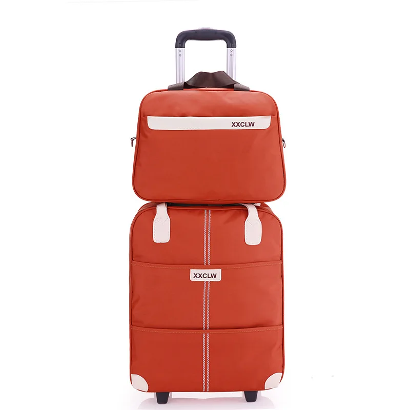 OEM ODM Manufacturer Custom Logo  Travelling Bags Folding Compression Storage Luggage Bags Trolley Travel Suitcase Sets Luggage