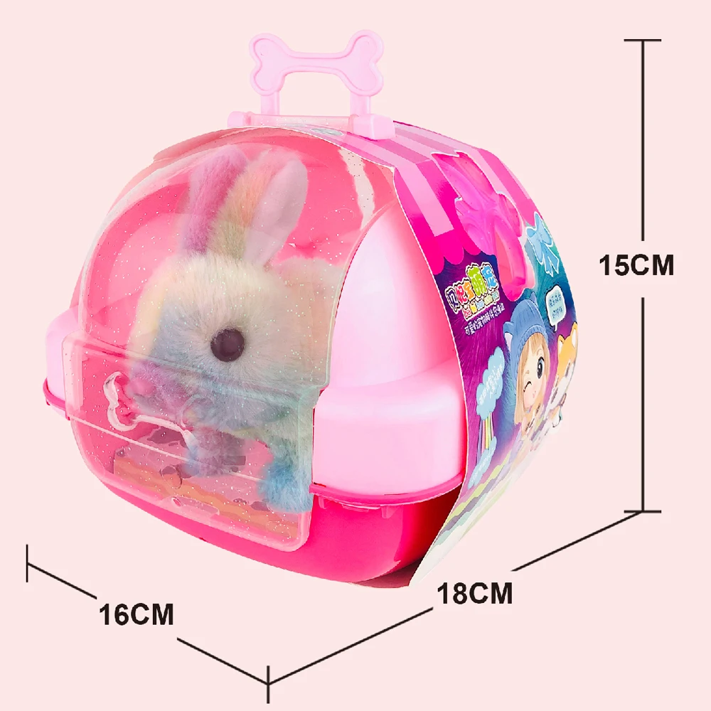 JinYing Customization Surround Card Cute Pet Rabbit Custom Animal Stuff Toys Wholesale