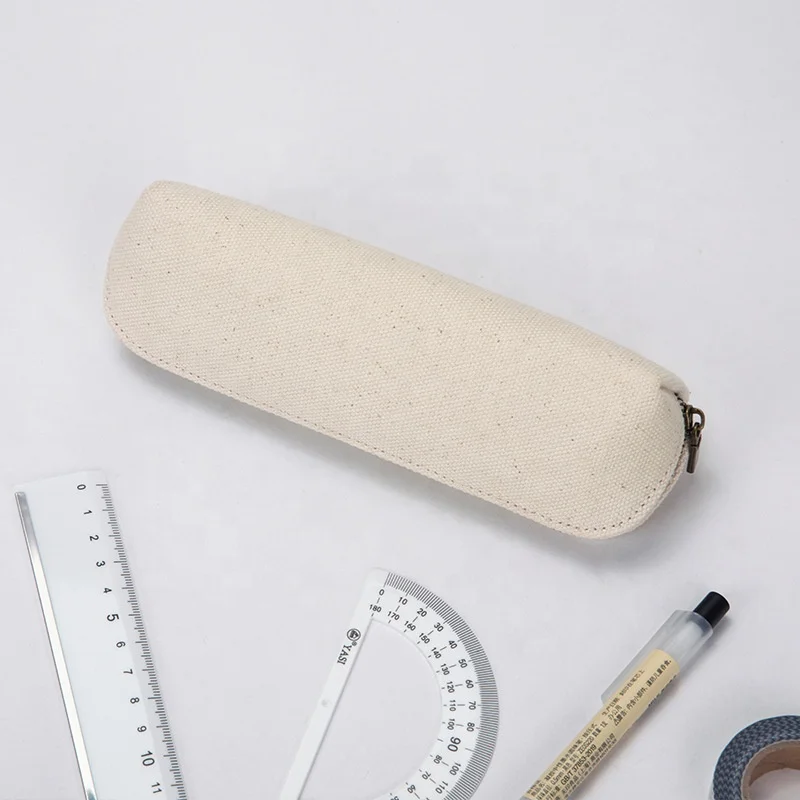 Korean Triangle Large Capacity Case For School Student A Large Zipper Pencil Pen Bag Zipper Pouch Women