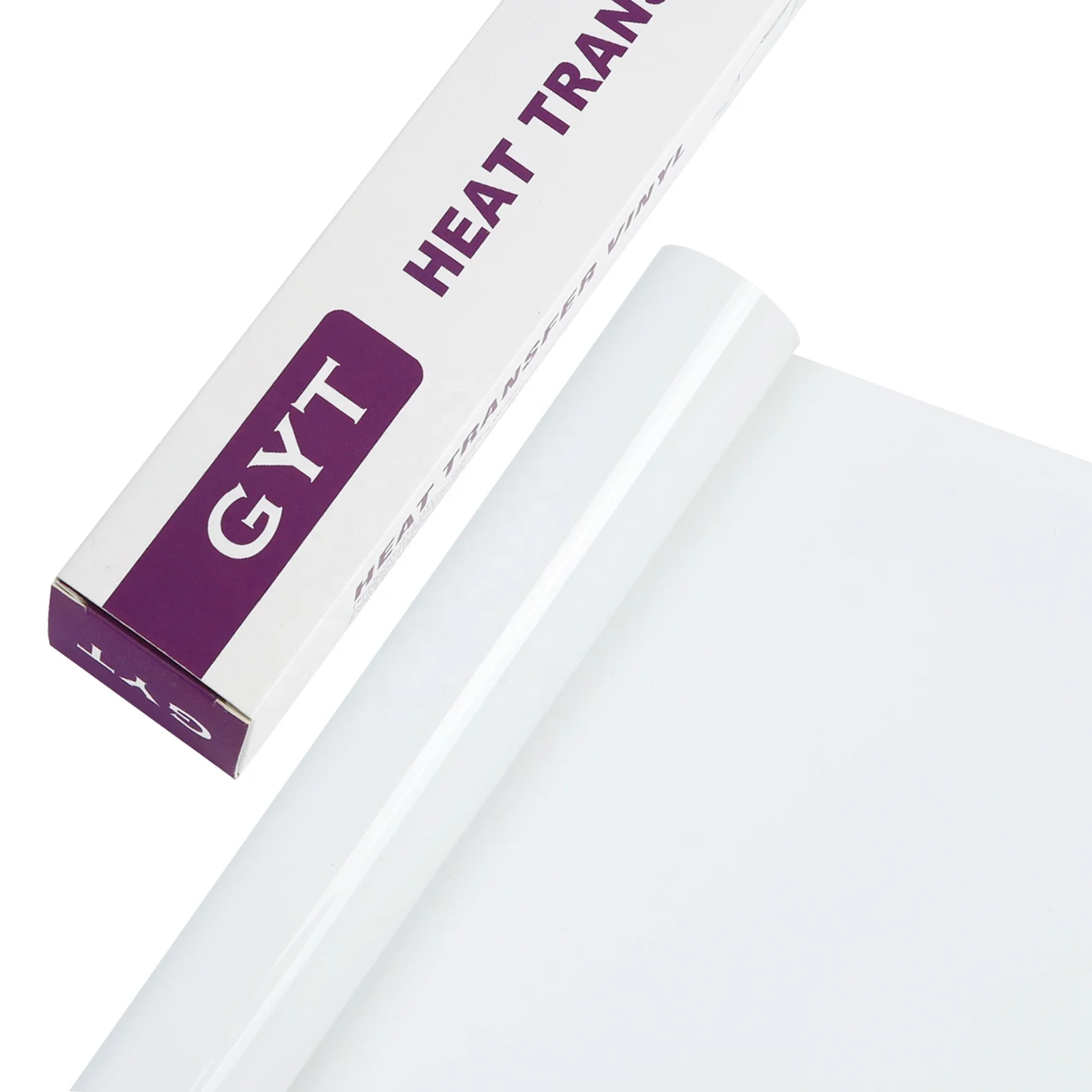 2023 new design high quality hot peel PVC glossy with sticky heat transfers flex rolls paper for t shirts design