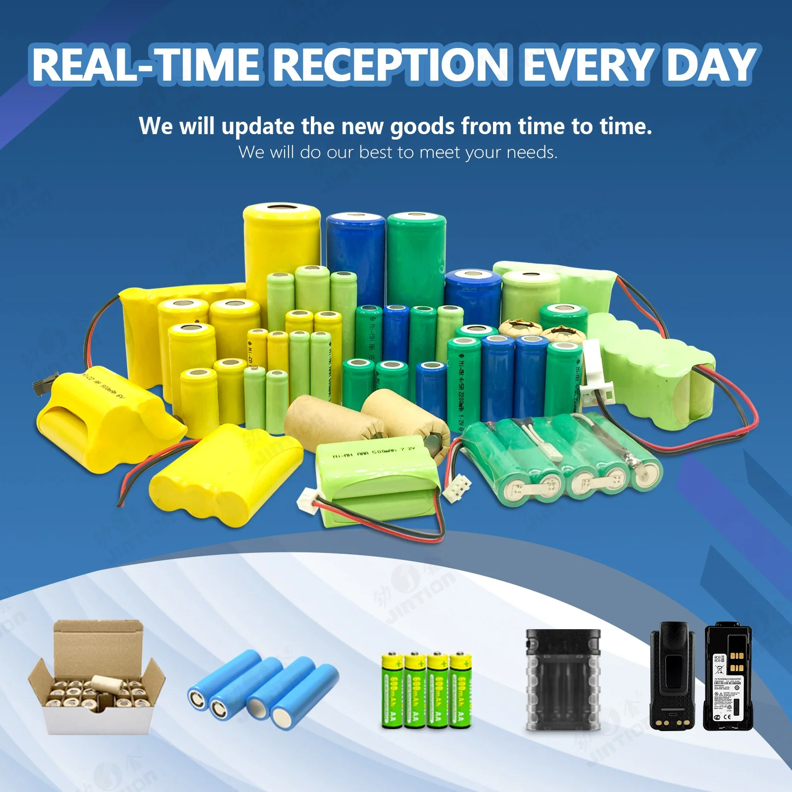 JINTION NICD SC 1900MAH 2 4 V ni cd 1900mah sc Аккумулятор для игрушек