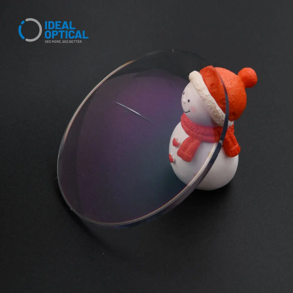 Super Quality Uv420 Lenses Anti Blue Light Cr39 Single Vision Optical Lens HMC Semi-finished Coating Glasses Lens