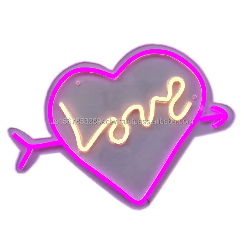 Decoration Rgb Happy Birthday Lights Flex Custom Open Light Acrylic Letters Tube Lamp Lighting Led Neon Sign