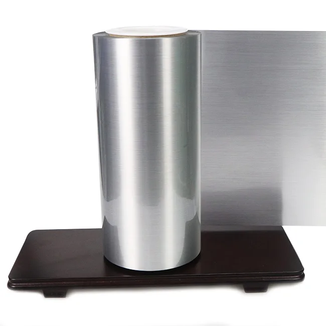 Wrap Brushed Auto Body Film Metallized Film Pvc Film Transparent Hot Selling Silver Brushed Chrome Car Vinyl Matte Colored Metal