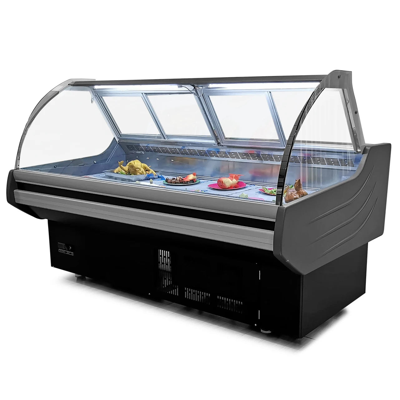 Single-Temperature supermarket refrigerator for meat freezer meat freezer for factory sale