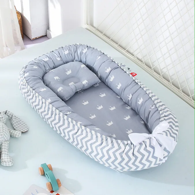 
Baby Infant Foldable Portable Travel Bed Baby Cribs Infant Sleeper Baby Sleeping Nest Bed 