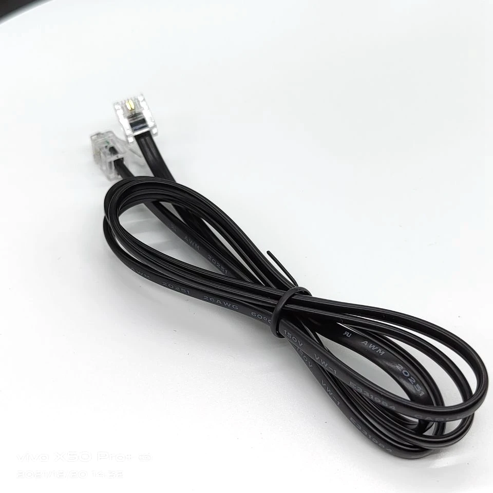 RJ11 telephone cable 6p2c telephone cable