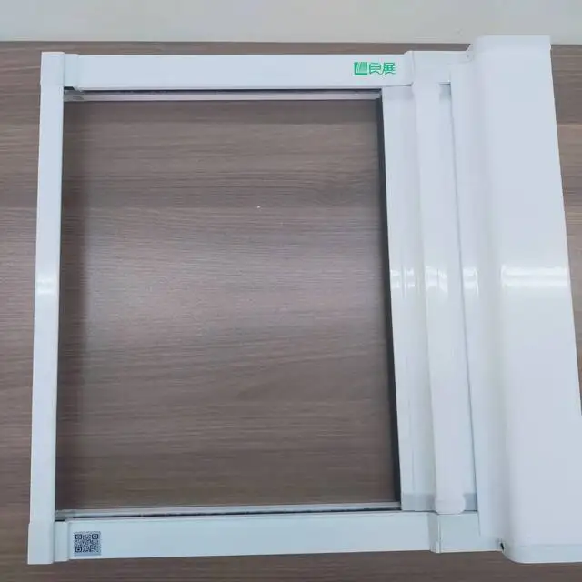 white aluminium window screen wire