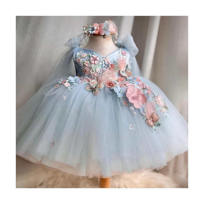 Детское кружевное платье принцессы