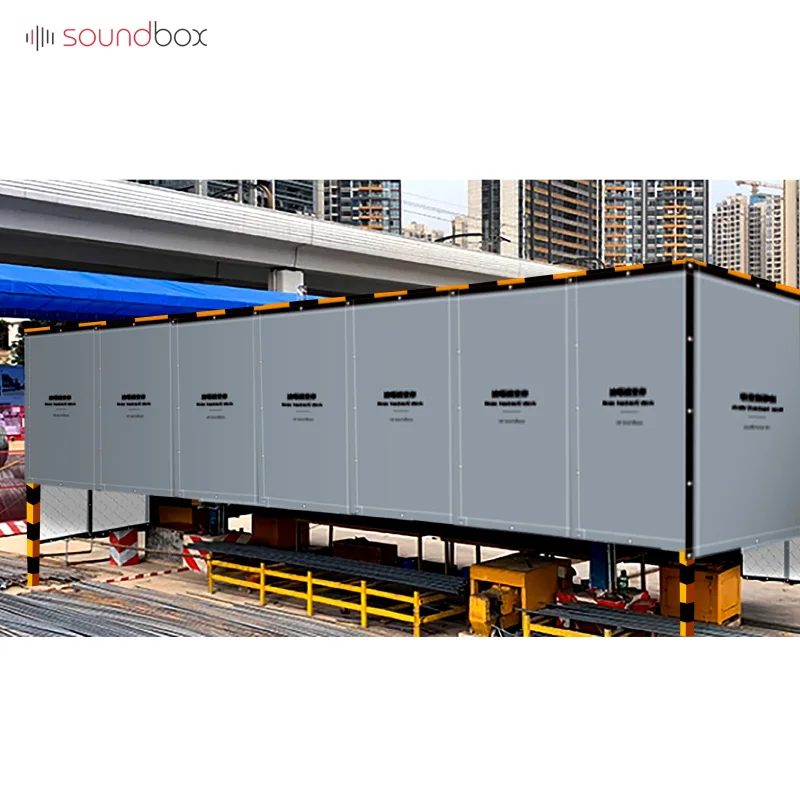 Soundbox air conditioner barriers malaysia sound acoustic residential traffic quiet wall fiberglass insulation sound barrier