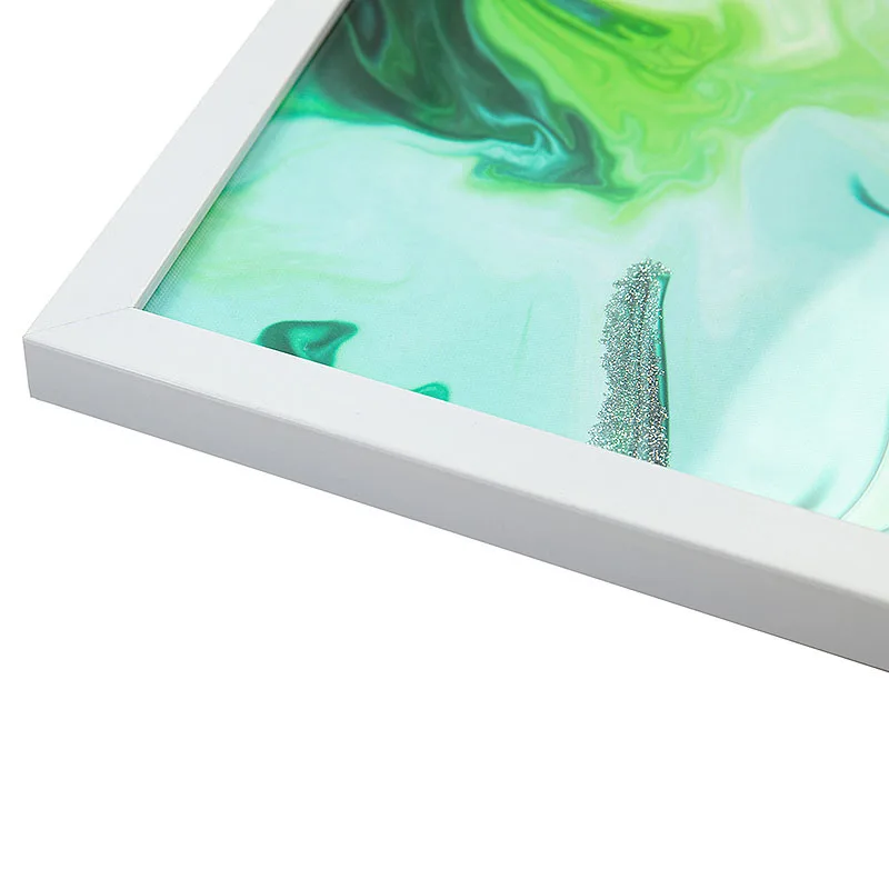 Chinese Factory Framed Picture Frames For Home Decor Background Wall Bedroom Abstract Painting Flat Frame Art