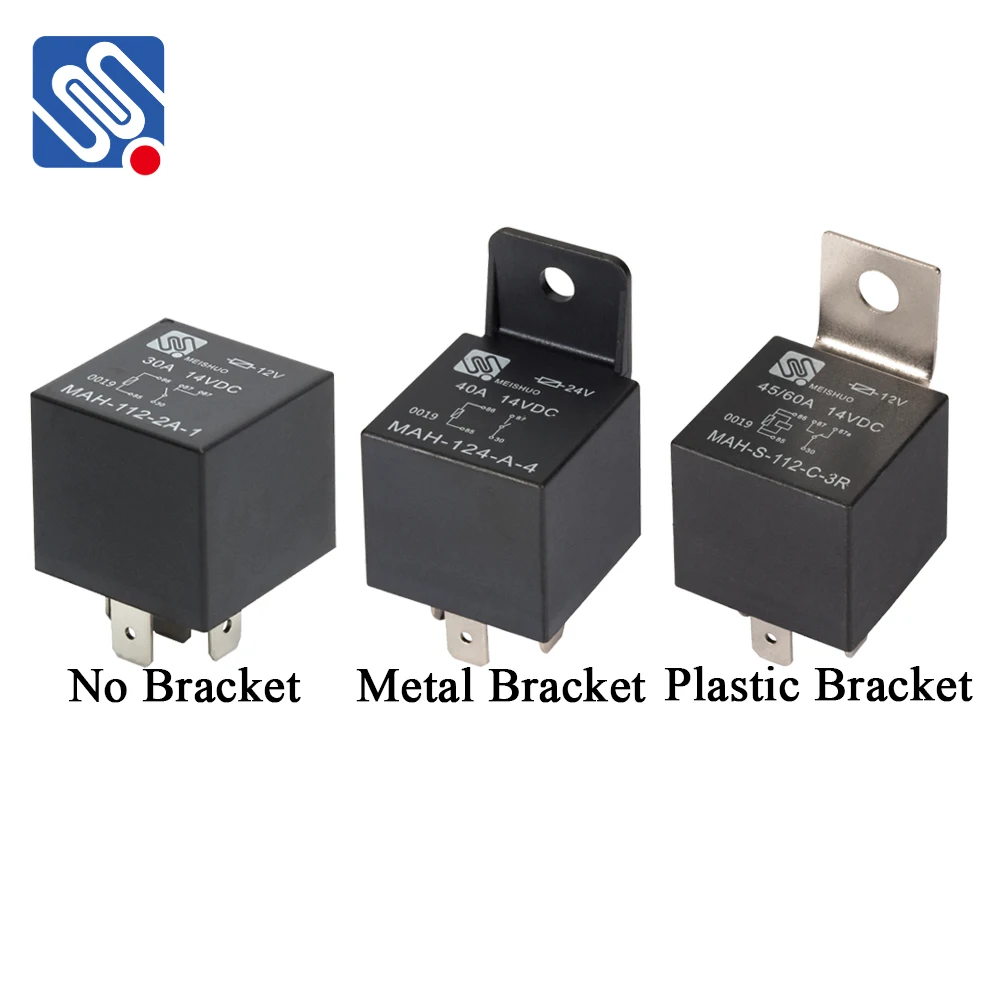 Meishuo MAH-S-112-C-3R 40A 60A 12V 24V автомобильное реле 4 Pin 5
