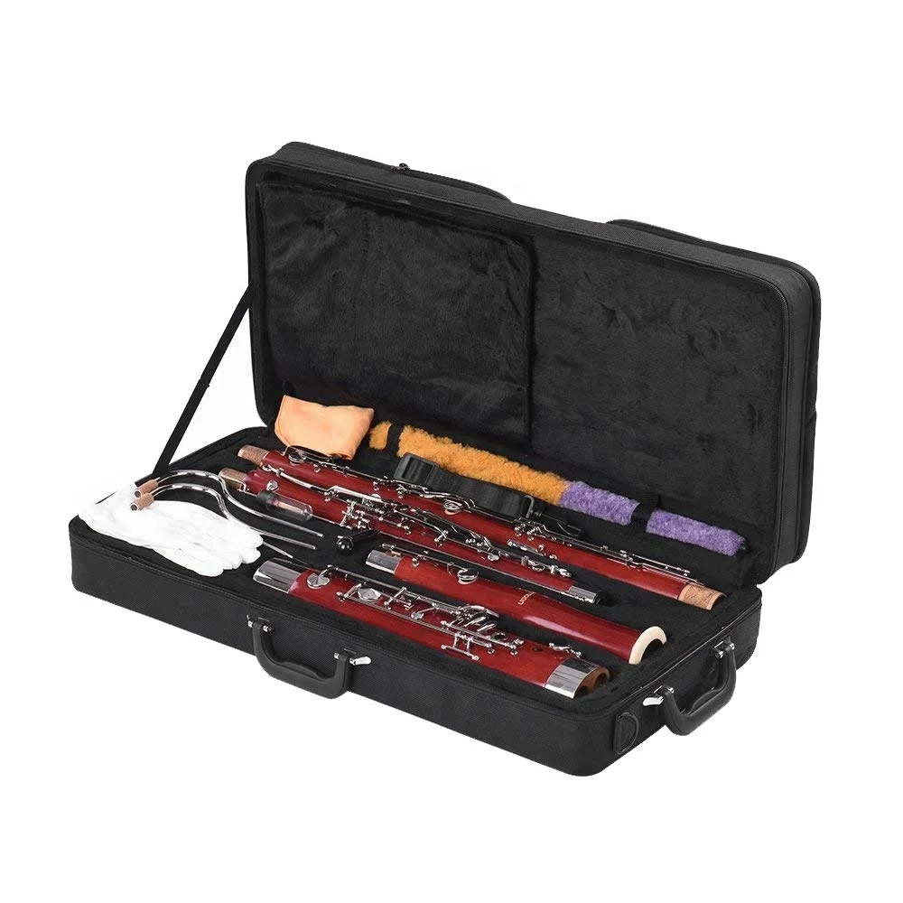 SEASOUND OEM High Quality Maple Body Silver Keys Bassoon JYCL311