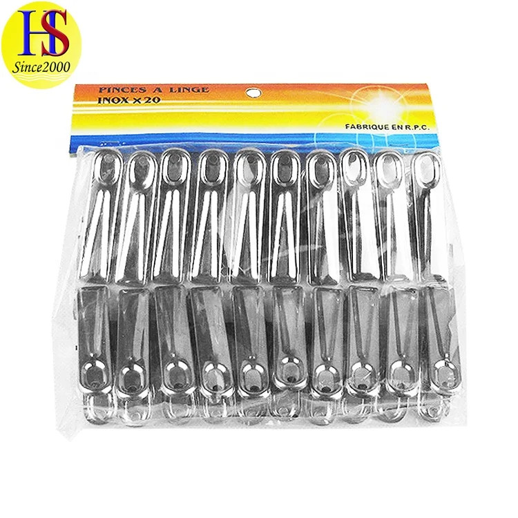 12 шт. колышки для одежды из нержавеющей стали