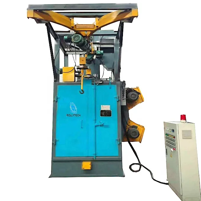 Shot blasting machine rims