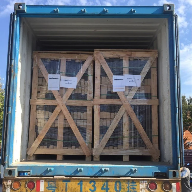 High Quality Thermal Windows  Glass Thermal Insulation Sliding Thermal Break Aluminium Framed Window For Villas