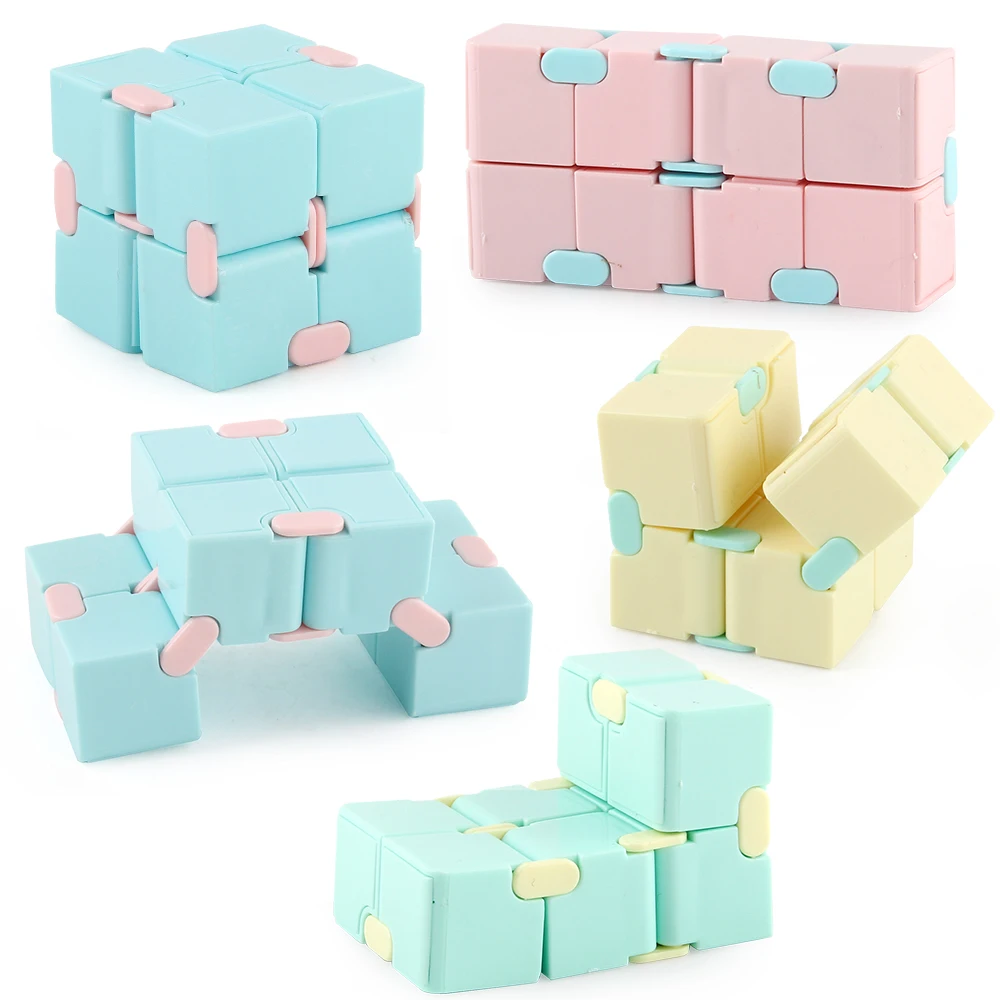 Популярная разлагаемая игрушка Cubo Infinito Juguetes Cool Fidget Toys Finger Cube