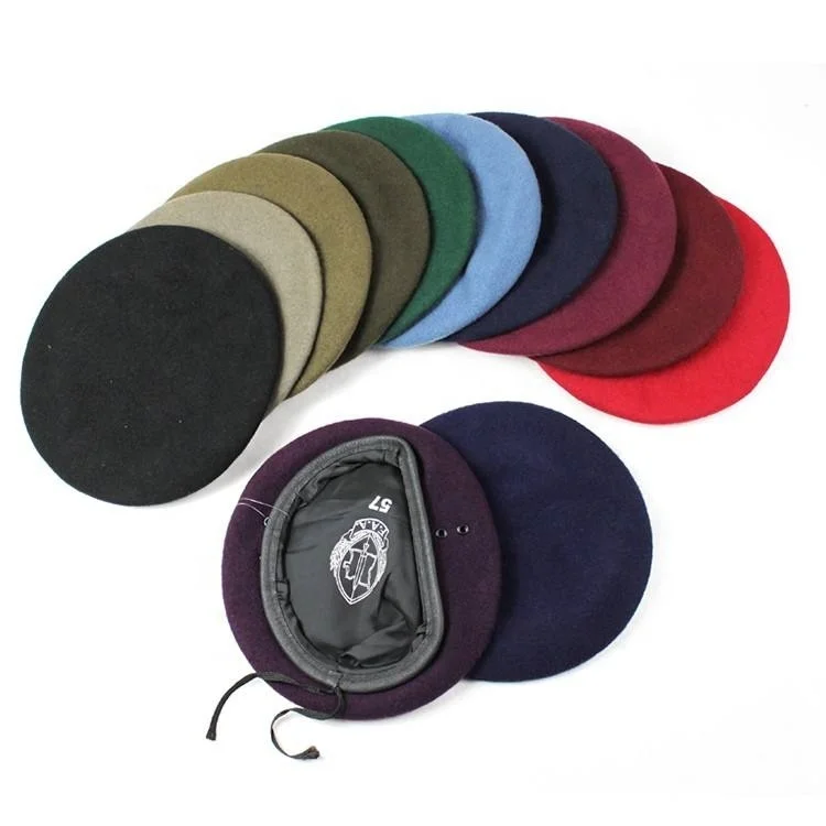 Good Quality 100% Wool Beret for Adult