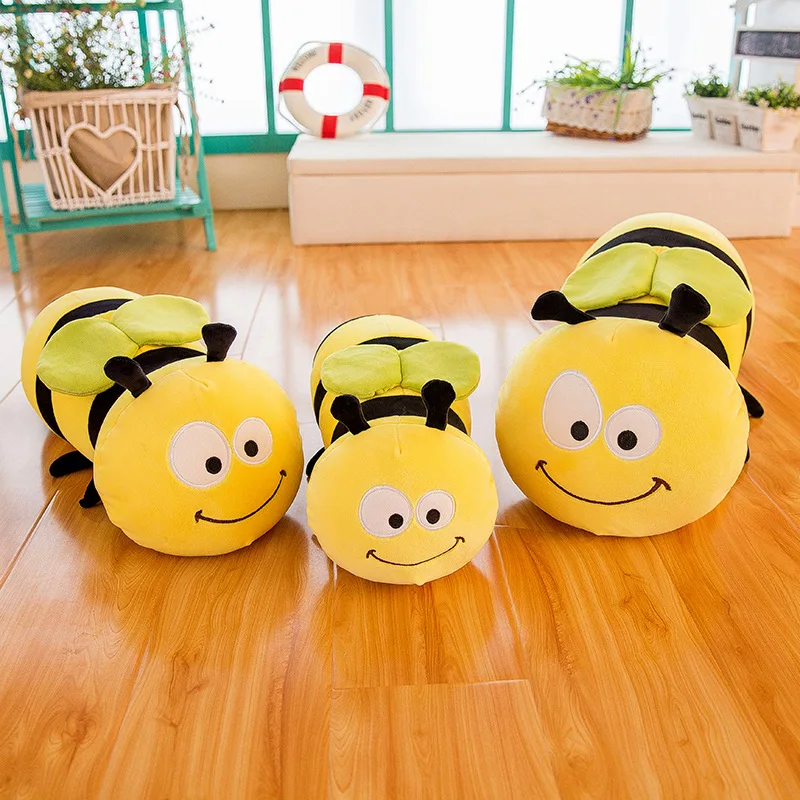 bee plush pillow