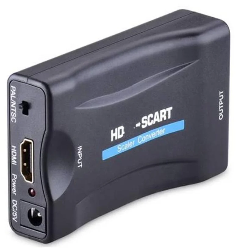 hot sale 1080P HDTV to Scart Converter Audio Video Adapter EIA Peritel