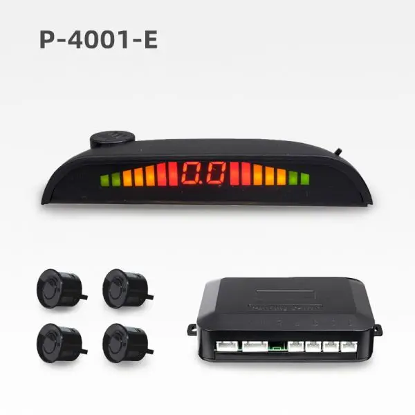 Car Parktronic Kit Display Reverse Backup Aid Radar Monitor Camera Detector Parking Sensor System