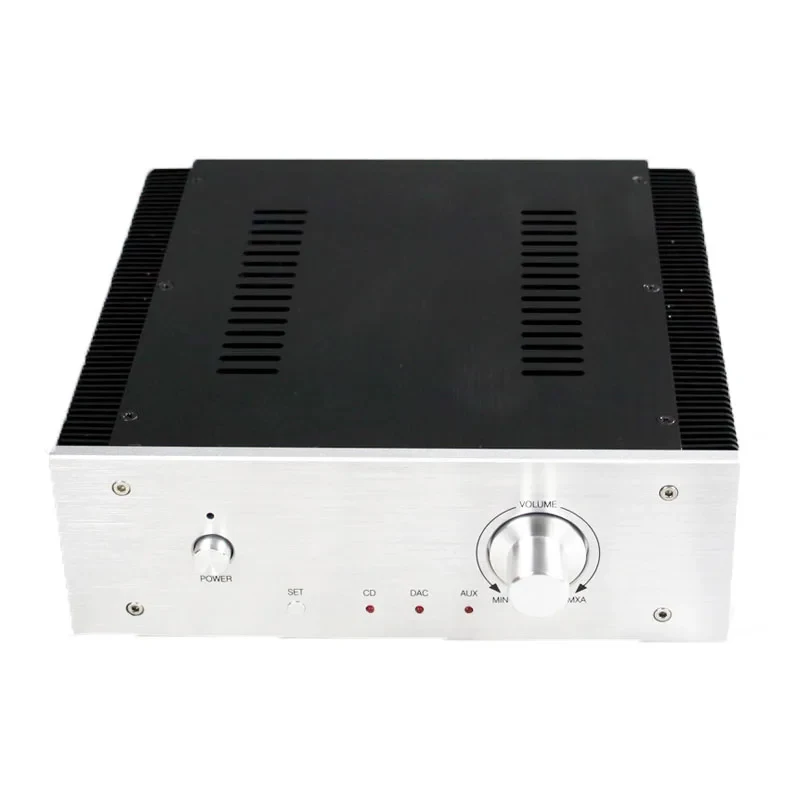 270*90*260 MM All-aluminum Amplifier Chassis Shell CNC Box Enclosure Class A Sound Audio Amplifiers Case Housing