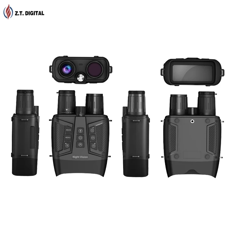 Large Screen Night Vision Goggles 4K Night Vision Binocular Digital Zoom 5000mAH Rechargeable Battery for Adults