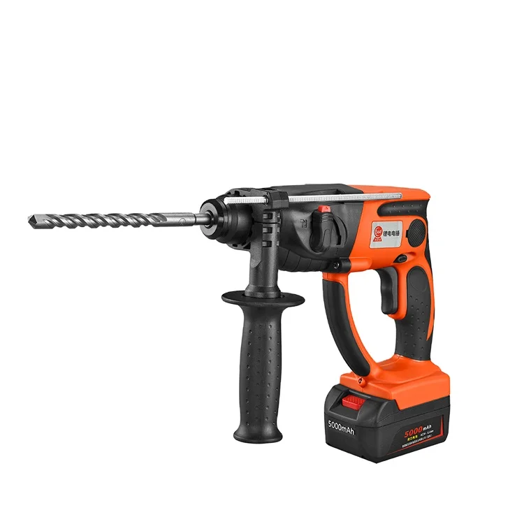 360 450w Motor Cordless Rotary Hammer With 2functions /1300r/min /0-4000ipm
