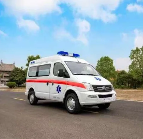 Chengli Factory 4x2 Datong V80 Short Axle Mid-Top Ambulance Long Row New Condition