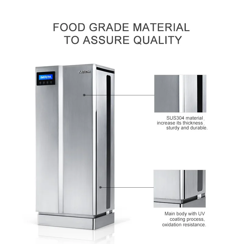 IMRITA Whole House UF Membrane Water Purifier Machine 8T/H Big Water Flow Stainless Steel Central Water Filter