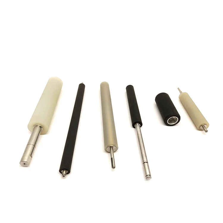 Professional Custom High Quality Printer Accessories Colorful Of Silicone Rubber Roller