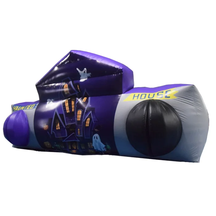 
China pvc maze inflatable haunted house halloween maze 