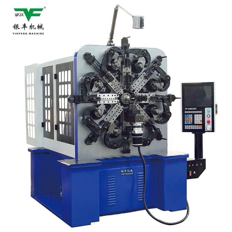1.5-6mm S Shape cnc wire bending spring machine zigzag spring bending machine
