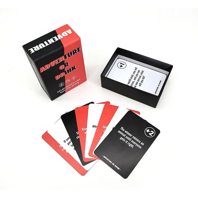 High Quality Custom Playing Card Sets Adult Party Drinking Card Drunk Card Game