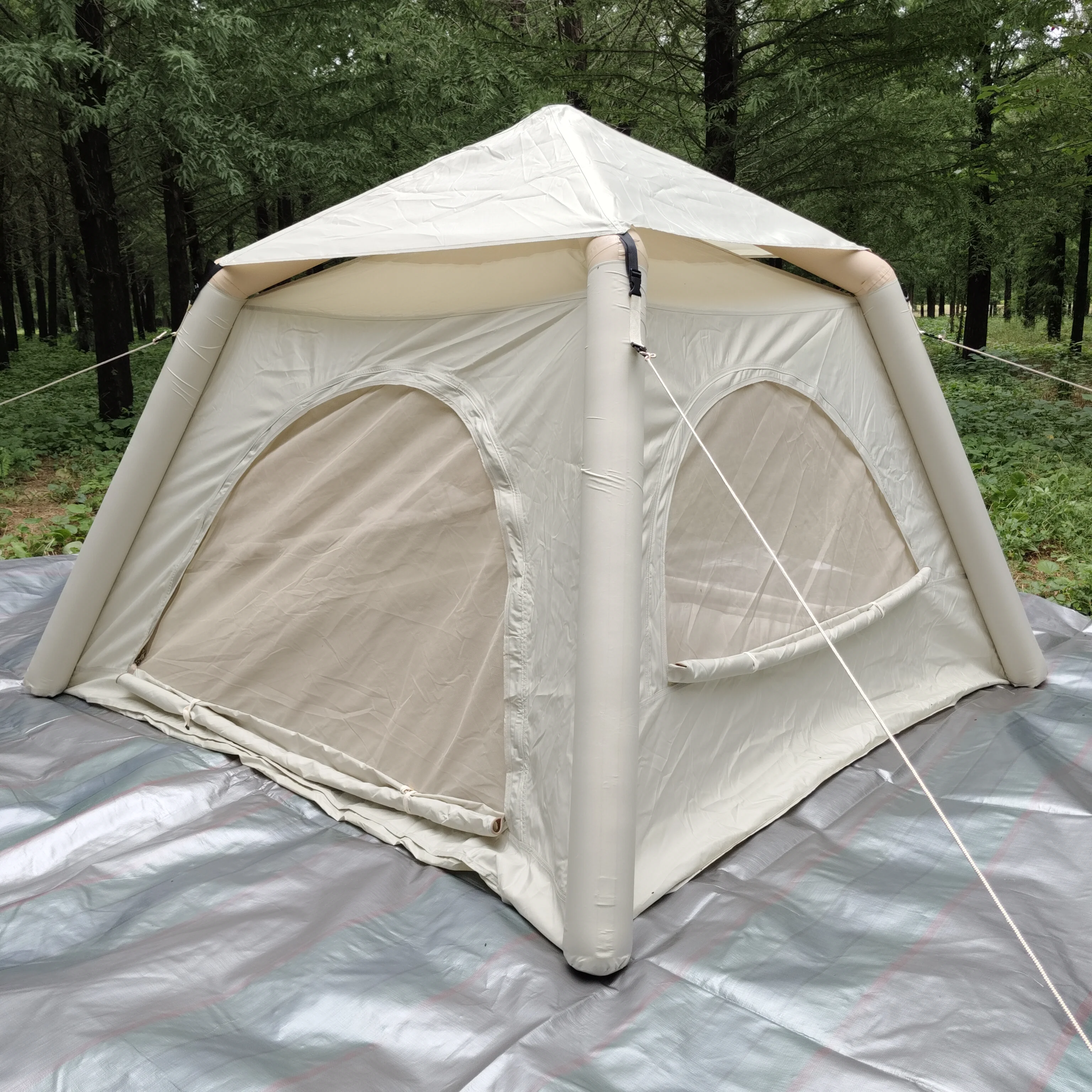 High Quality Nylon Oxford Inflatable Tent For Family Waterproof And For Outdoor Travel Camping Tent