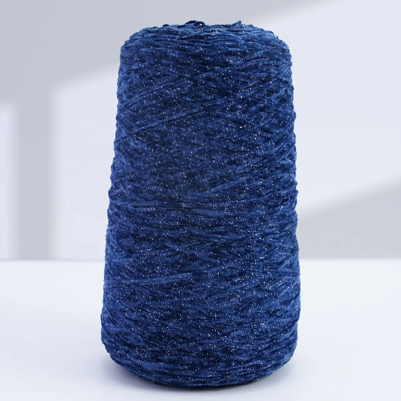 chenille blend yarn 95polyester 5sliver yarn knitting machine ne 1/5 Chenille sweater yarn