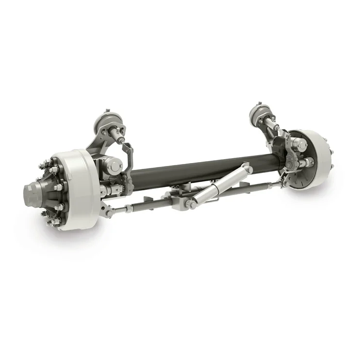 Premium Square 120mm Steered Axle 9Ton 10Ton 11Ton Steering Wheel for Agricultural Trailers