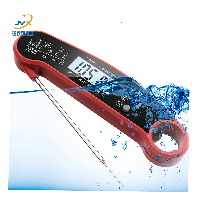 2s Response Thermometer Digital LCD Instant Read Kitchen Food BBQ Meat Cooking Thermometer Waterproof Food Thermometer