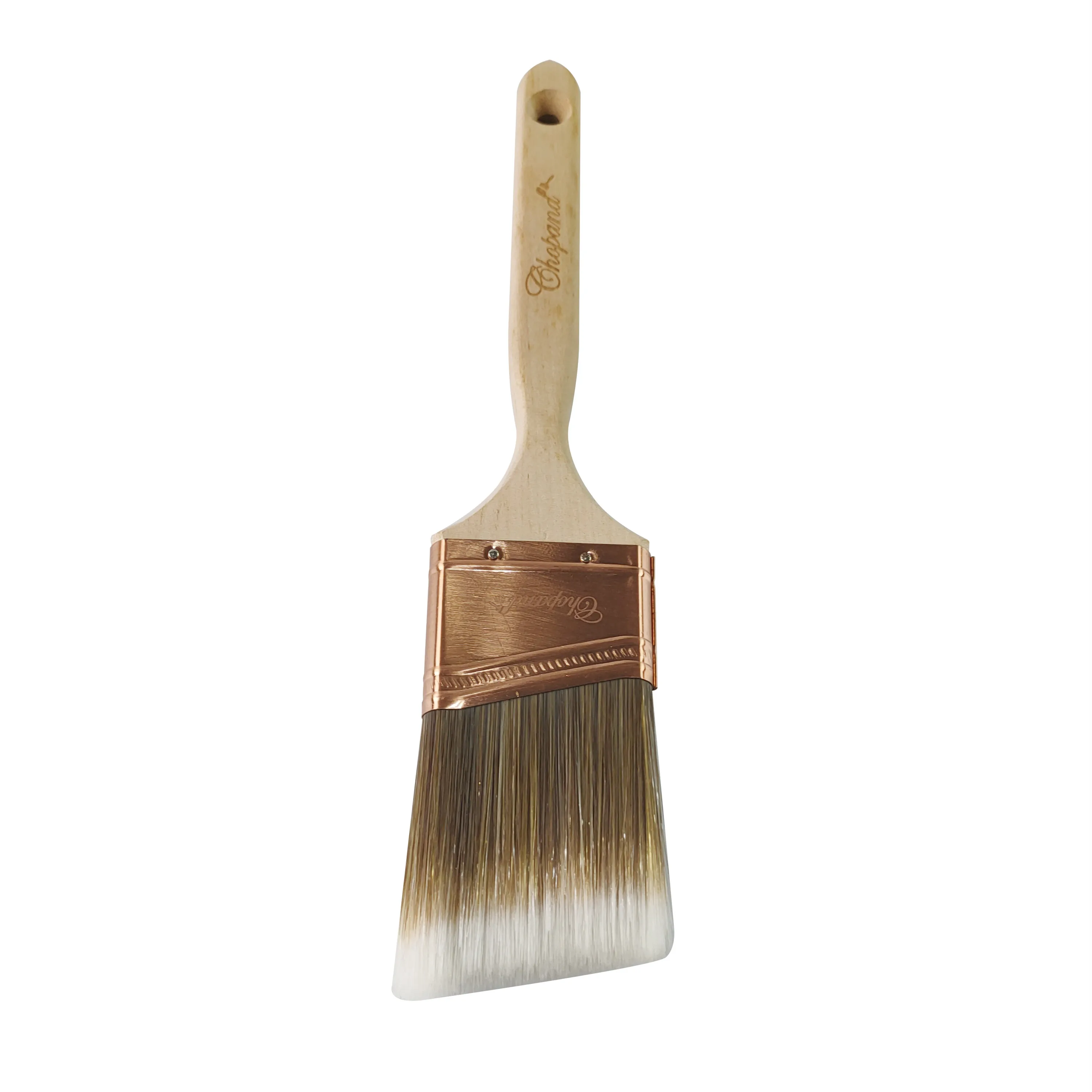 bristle paint brush High Quality Polyester  wood handle brush  paint brush set