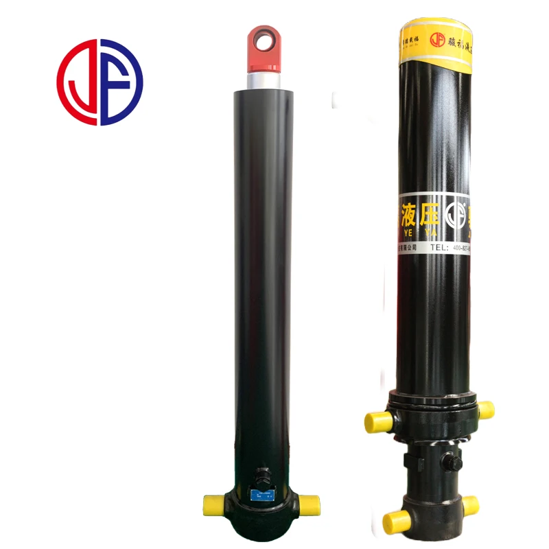 HD 3 stage  tipping cylinder for dump truck trailer